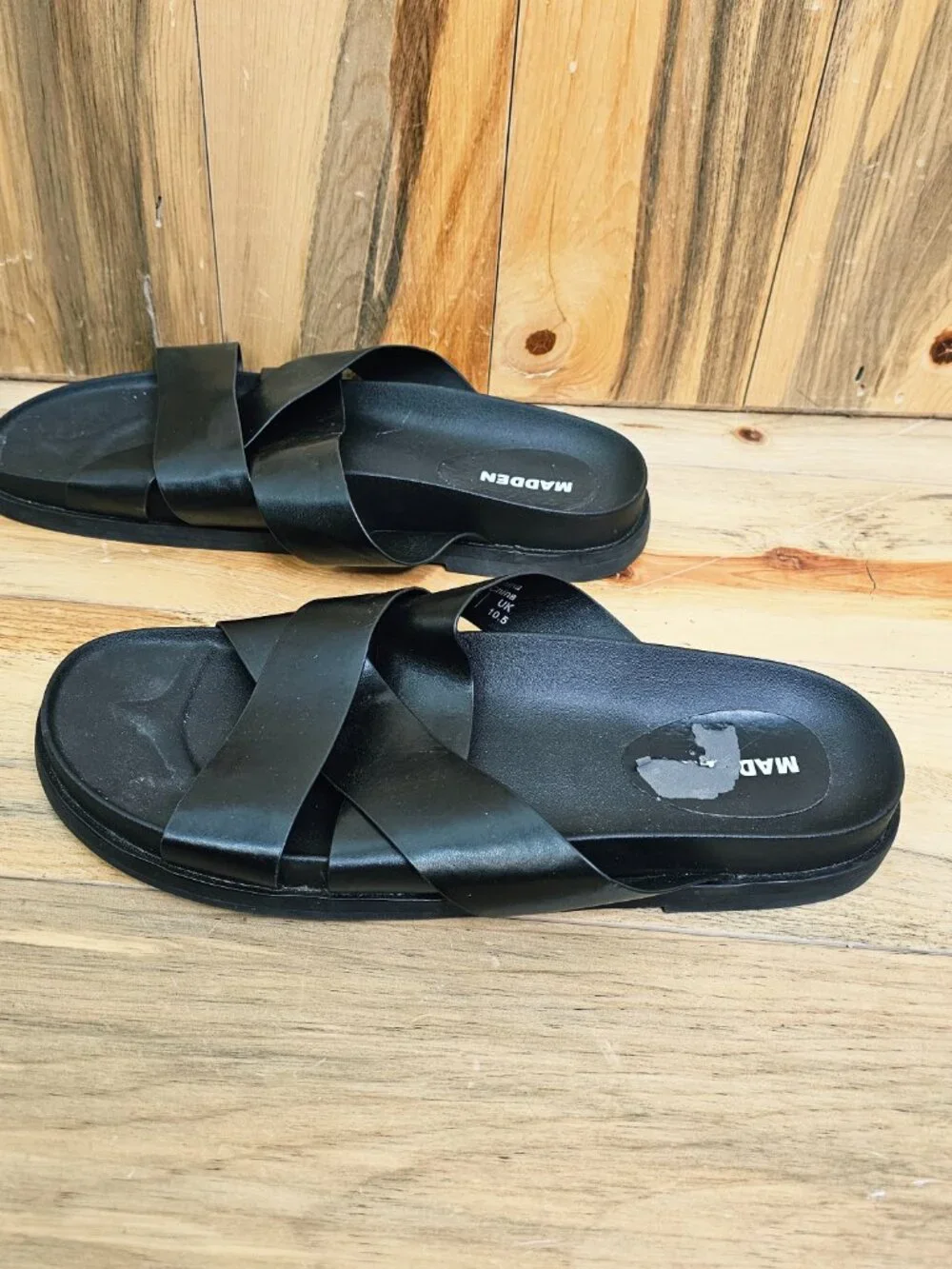 Madden Slide Sandals Size 11